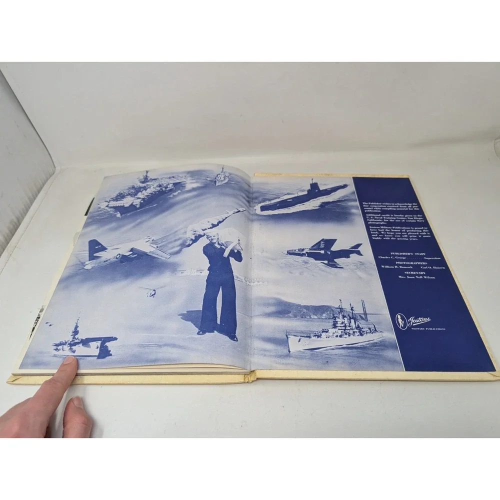The Anchor United States Naval Training Center Yearbook San Diego Company 61-036